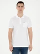 Поло довге чоловіче Pierre Cardin G021GL011-000-1954440 XL Біле (8683857494196) - зображення 1