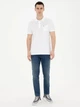 Поло довге чоловіче Pierre Cardin G021GL011-000-1954440 XL Біле (8683857494196) - зображення 4