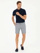 Поло длинное мужское Pierre Cardin G021SZ011-000-2047332(lacivert) XL Темно-синее (8683857791004) - изображение 4