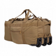 Сумка-рюкзак армійська MIL-TEC Combat Duffle Bag 118L Coyote з колесами - зображення 11