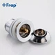 Донный клапан Frap F60, автомат, 1 1/4», хром - изображение 4