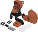 Универсальная коляска 2 в 1 Lionelo Mika Plus Brown Rust (LO-MIKA PLUS 2IN1 BROWN RUST) - изображение 4