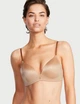 Бюстгалтер Victoria's Secret So Obsessed Wireless Push-Up Bra Pretty Blossom Бежевый темный 34C (75C) - изображение 2