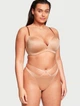Бюстгалтер Victoria's Secret So Obsessed Wireless Push-Up Bra Pretty Blossom Бежевый темный 34C (75C) - изображение 4