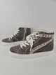 Черевики з хутром Steve Madden Tracey-F Color: Grey/Multi/White US7.5 EU37.5 24CM - изображение 4