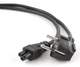 Кабель питания Cablexpert 0.5 м Черный (PC-186-ML12-0.5M) - изображение 2