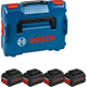 Акумулятори для інструментів Bosch ProCORE 18 V 5.5 Ah Professional 4 шт. (4059952638942) - зображення 1