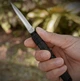 Брелок-куботан із потайним мініножем KnifeChain 3 в 1, чорний - зображення 5