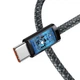 Кабель Baseus Dynamic Series Fast Charging Data Cable Type-C to Type-C 100W 2m Slate Gray - изображение 4