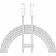 Кабель Baseus Dynamic Series Fast Charging Data Cable Type-C to Lightning 20W 2m White (CALD000102) - изображение 1