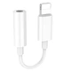 Адаптер перехідник для навушників BOROFONE BV21 Genuine Lightning to AUX 3.5 digital audio converter White (6941991111143) - зображення 1