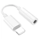Адаптер перехідник для навушників BOROFONE BV21 Genuine Lightning to AUX 3.5 digital audio converter White (6941991111143) - зображення 2