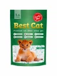 Силікагелевий наповнювач "Best Cat" Green Apple , 3.6 л (4820281500282) - зображення 1