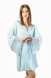 Халат женский шелк-Армани Felisiya Lingerie Голубой 91-051 М (2000002869016) - изображение 2