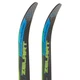 Лыжи беговые детские в комплекте с палками Zelart SK-0881-110B (l-лыж-110см, l-палки-90см, PVC чехол, крепление регулируемое, цвет черный-синий-желтый) - изображение 4
