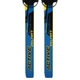 Лыжи беговые детские в комплекте с палками Zelart SK-0881-120B (l-лыж-120см, l-палки-100см, PVC чехол, крепление регулируемое, цвет синий-желтый-черный) - изображение 3