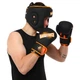 Перчатки боксерские PU на липучке HARD TOUCH BO-4432 (р-р 12oz, цвет черный-оранжевый) - изображение 7