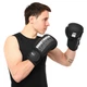 Рукавички боксерські PU на липучці HARD TOUCH BO-4436 (р-р 14oz, колір чорний) - зображення 7