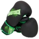 Перчатки боксерские PU на липучке HARD TOUCH BO-4432 (р-р 14oz, цвет черный-зеленый) - изображение 5