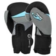 Перчатки боксерские детские PU HARD TOUCH BO-7709 (размер 4oz, цвет черный-голубой) - изображение 2