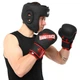 Перчатки боксерские PU на липучке HARD TOUCH BO-4432 (р-р 12oz, цвет черный-красный) - изображение 7