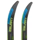 Лыжи беговые детские в комплекте с палками Zelart SK-0881-90B (l-лыж-90см, l-палки-70см, PVC чехол, крепление регулируемое, цвет черный-синий-желтый) - изображение 4