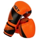Перчатки боксерские детские PU HARD TOUCH BO-7709 (размер 4oz, цвет оранжевый-черный) - изображение 6