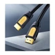 Кабель UGREEN HD101 HDMI Round Cable 2 метра - штекер штекер папа папа (10129) - изображение 4