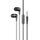 Наушники HOCO M97 Enjoy universal earphones гарнитура вакуумная с микрофоном черная - изображение 2
