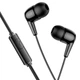 Наушники HOCO M97 Enjoy universal earphones гарнитура вакуумная с микрофоном черная - изображение 3