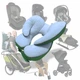 Детская подушка для автокресла, коляски Baby Travel Elite Pillow, (Ontario Baby) ART-0000664, Зелёный - изображение 14
