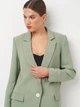 Куртка женская Zara 3423/649 XS Зеленая (03423649505014) - изображение 4