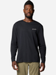 Лонгслів чоловічий Columbia North Cascades Long Sleeve Tee 1834021008 XL Чорний (195981693294) - зображення 4