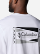 Лонгслів чоловічий Columbia North Cascades Long Sleeve Tee 1834021119 L Білий (195981692020) - зображення 6