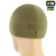 Шапка M-Tac Watch Cap Elite фліс (320г/м2) з липучкою Tan XL - зображення 4