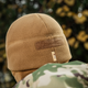 Шапка M-Tac Watch Cap Elite фліс (320г/м2) з липучкою Coyote Brown S - зображення 13