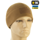 Шапка M-Tac Watch Cap Elite флис (320г/м2) с липучкой Coyote Brown XL - изображение 3