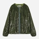 Куртка женская Zara 3221/008 S Зеленая (03221008504025) - изображение 10
