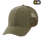 Бейсболка M-Tac с сеткой Flex рип-стоп Dark Olive S/M - изображение 4