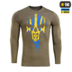 Футболка M-Tac Месник довгий рукав Olive/Yellow/Blue 2XL - зображення 2