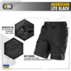 Шорты M-Tac Aggressor Short Black XS - изображение 4