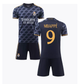 Форма футбольная детская Mbappe (Мбаппе) 9 REAL MADRID 2025, 26 размер, 12 лет, 140-145 см, черная - изображение 2