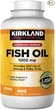 Риб'ячий жир Kirkland Fish Oil 400 капсул (1000 мг) - зображення 1