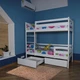Двухъярусная кровать с ящиками 80x190см - изображение 7