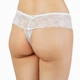 Труси-стрінги жіночі мереживні Felisiya Lingerie Білий 262-001 L (2000007493018) - зображення 2