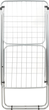 Сушарка для одягу Clean&Dry 2001TRS Star 20м, сіра - изображение 5