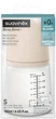 Пляшечка Suavinex Zero Beige 180 мл соска повільний потік - зображення 2