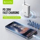 Сетевое зарядное устройство BAVIN PC952Y PD 20W Type-C 3xUSB-A (QC3.0) White - изображение 3