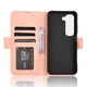Чехол-книжка с кармашками Deexe Wallet Stand для Infinix Hot 50 - Pink - изображение 4