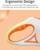 Автоматичний висувний повідець для собак та котів Rojeco (3 м, до 15 кг) LED Light помаранчевий - зображення 5